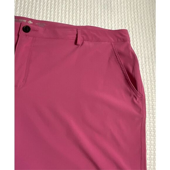 REEL LEGENDS Plus 2X Adventure Solid SHORTS  - Color Red Violet - Picture 2 of 5